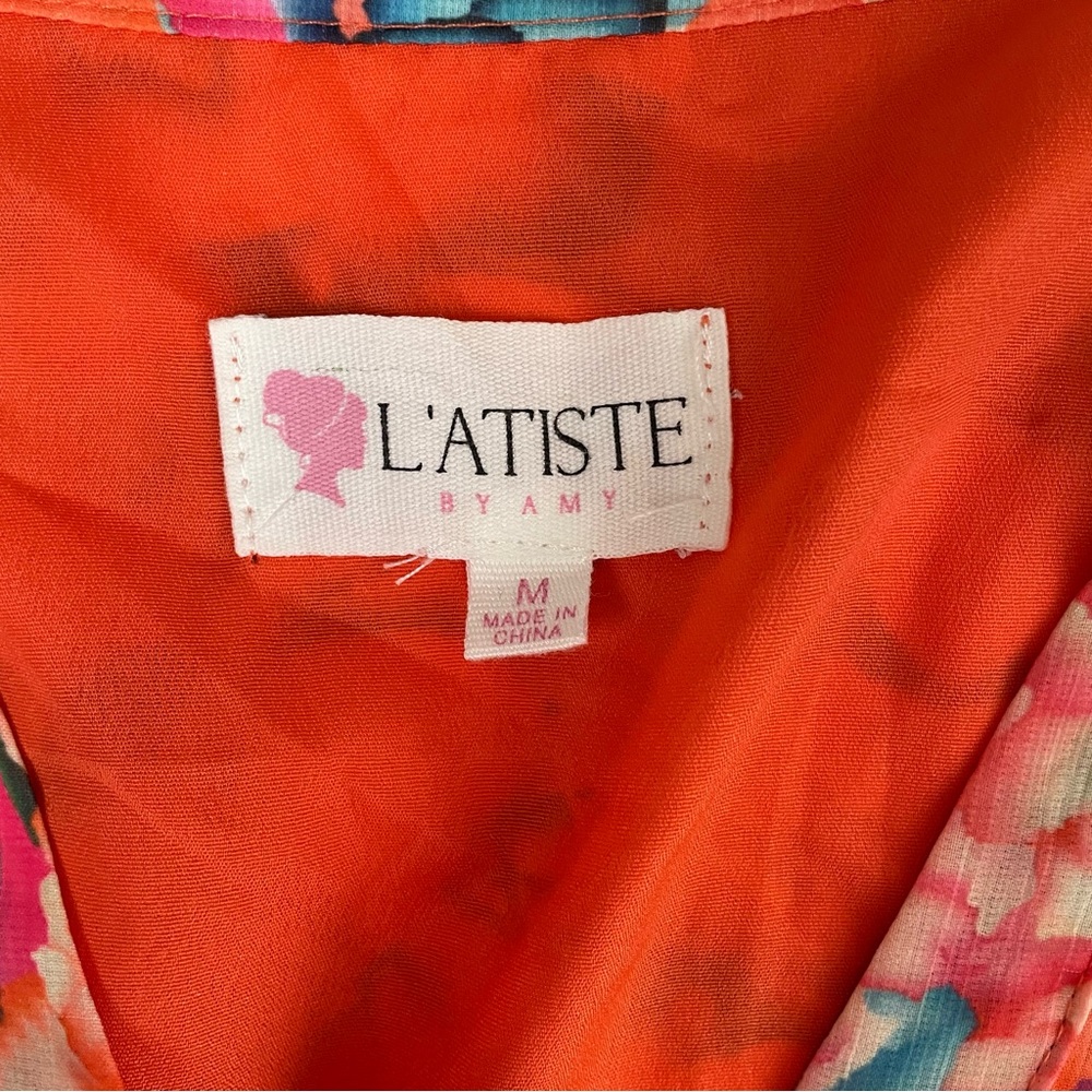 Trust Me It’s Gorgeous Multi Floral Maxi Dress by L’Atiste - Picture 9 of 14